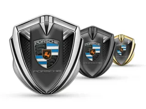 Porsche Badge Auto Finitura Lussuosa Lega Limitata